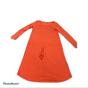 Naked Zebra orange dress size M